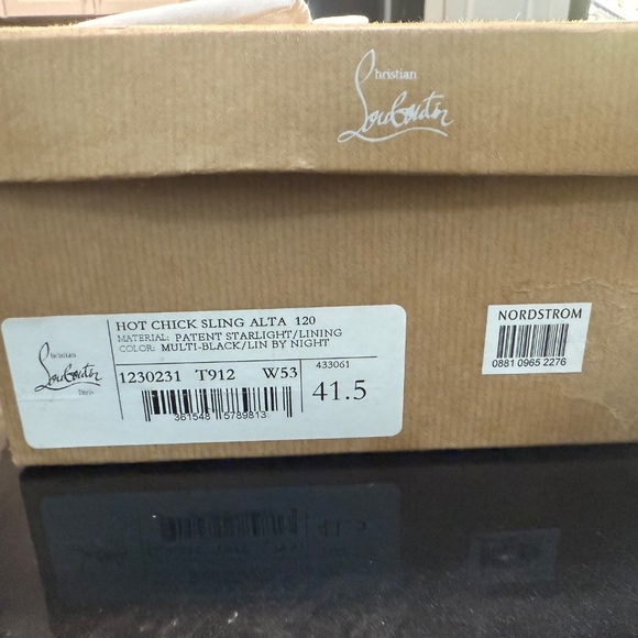 Red bottoms Sling Back heels - Picture 5 of 6